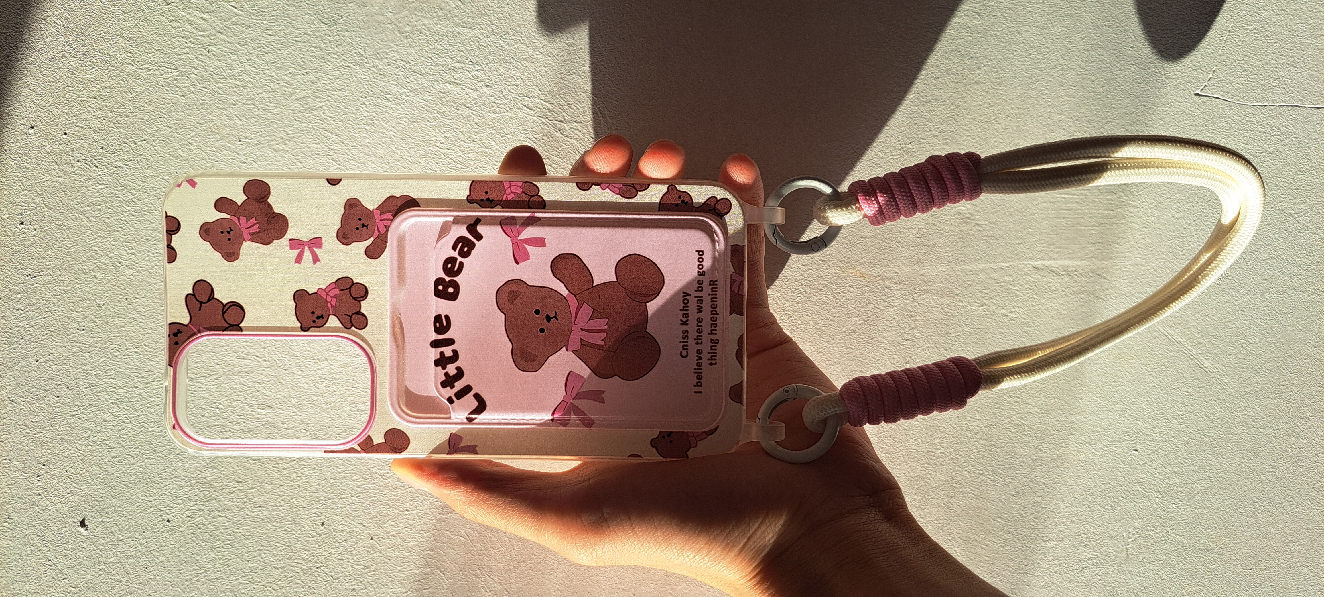 قاب جاکارتی دار Little Bear همراه بند