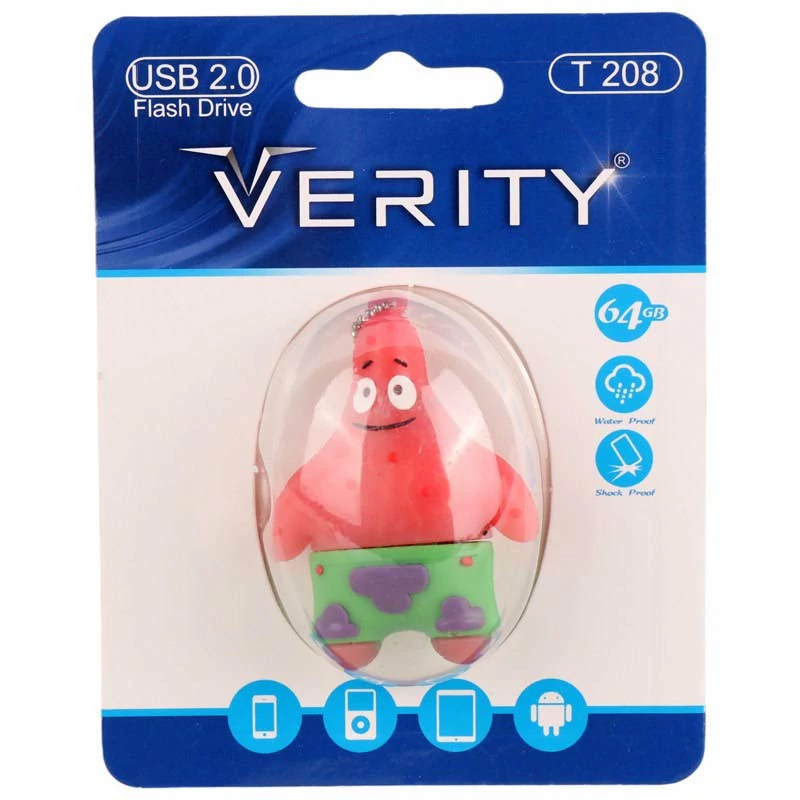 فلش VERITY عروسکی با پوشش سیلیکونی 64GB