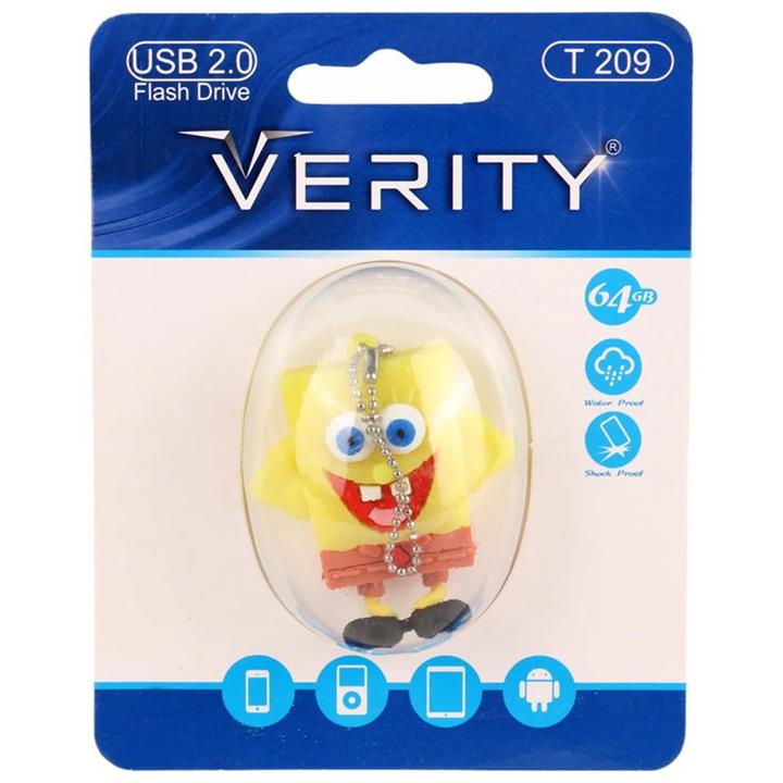 فلش VERITY عروسکی با پوشش سیلیکونی 64GB