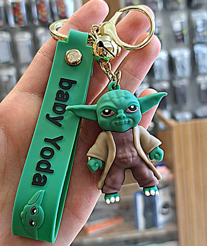 جاکلیدی سیلیکون اورجینال طرح baby Yoda