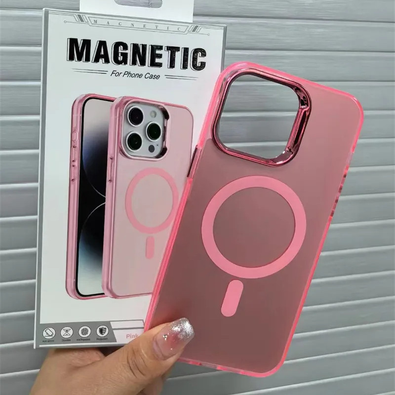 قاب مگ سیف فعال MAGNETIC رنگ صورتی