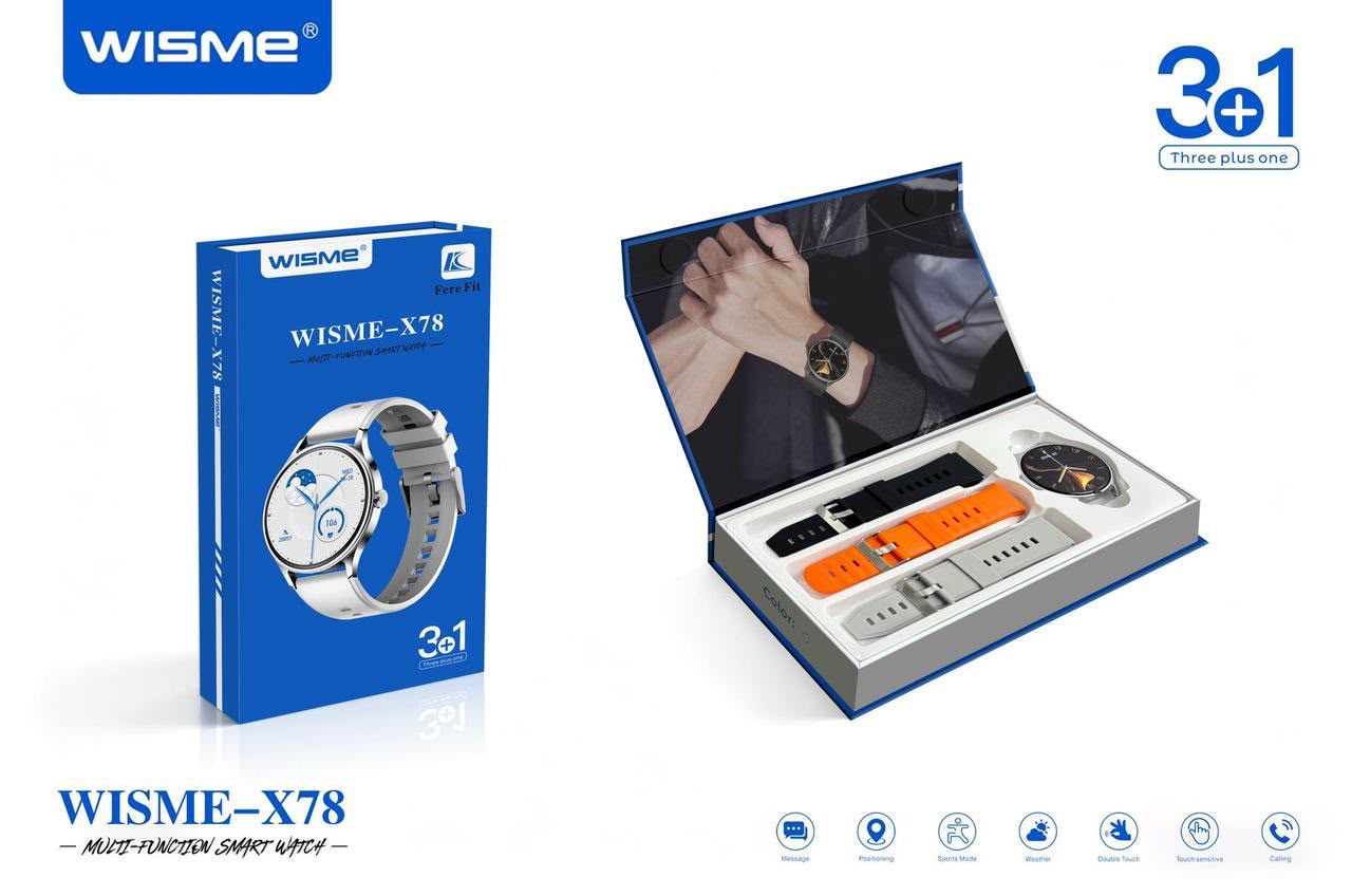ساعت هوشمند برند WISME مدل X78